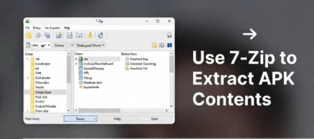 Use 7-Zip to Open Any APK File