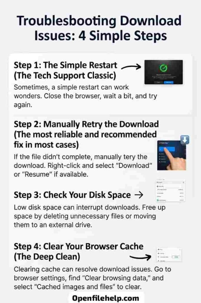 Step by step methods to fix csdownload file