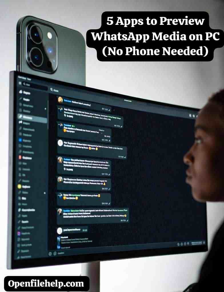 5 Apps to Preview WhatsApp Media on PC (No Phone Needed)