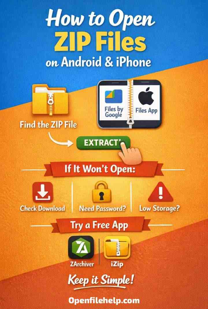 Open ZIP File on Android or iPhone: Best Free Apps and Built in Methods (2026 Updated)