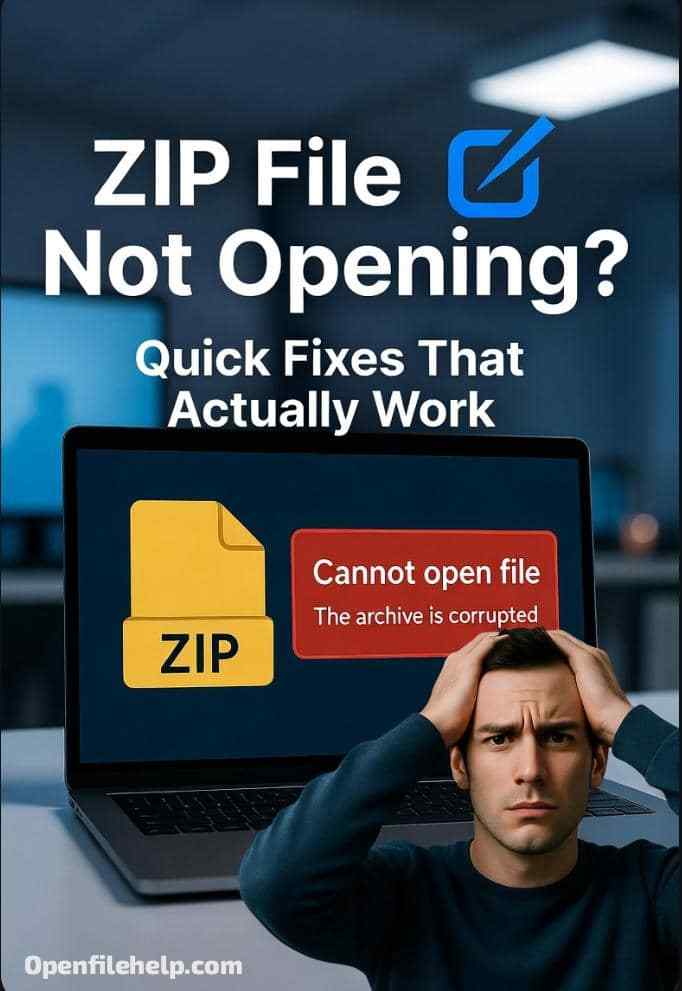 How to Fix “Cannot Open ZIP File” or Corrupted ZIP Errors on Windows and Mac (2026 Solutions)